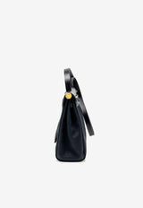 Herbag 39 in Black Toile and Vache Hunter with Gold Hardware