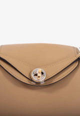 Mini Lindy II in Poussiere Swift Leather with Electrum Hardware