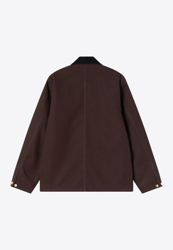 Carhartt Wip Michigan Logo-Patch Jacket I015261CO/R_CARH-1YL01