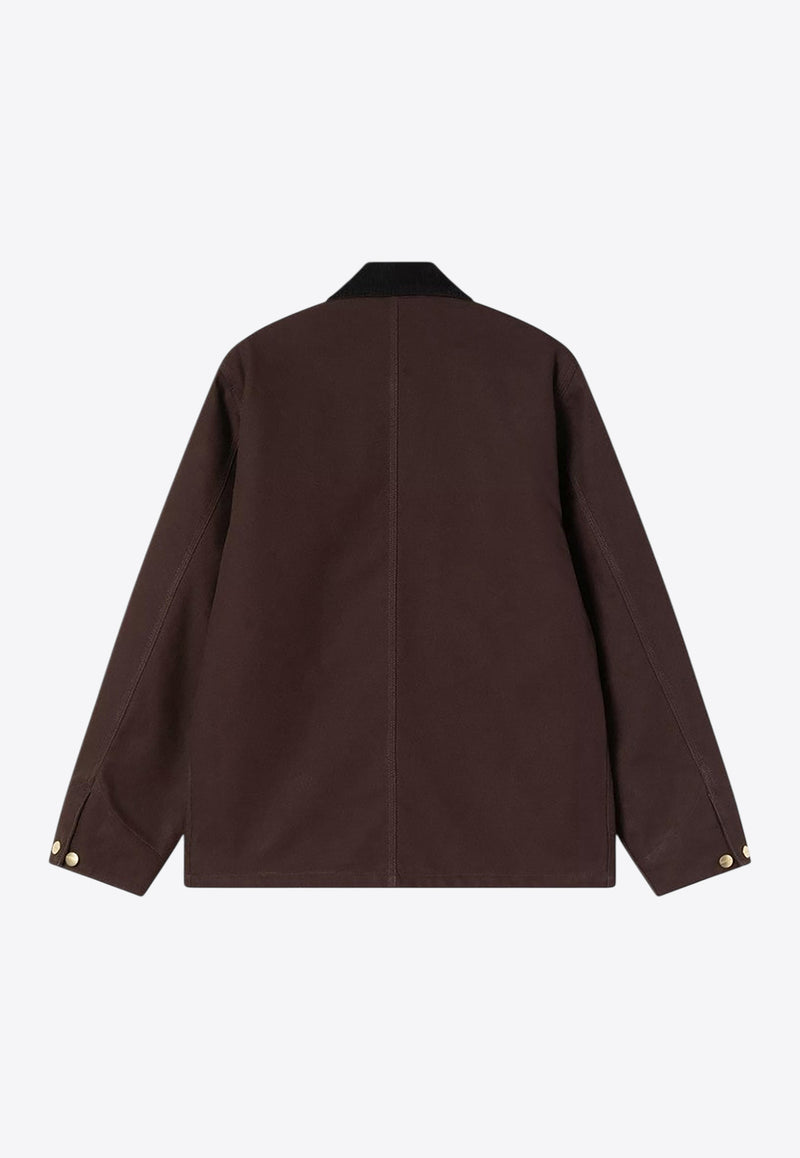 Carhartt Wip Michigan Logo-Patch Jacket I015261CO/R_CARH-1YL01