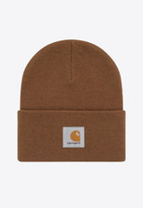 Carhartt Wip Logo-Patch Ribbed Beanie I020222PL/R_CARH-HZXX