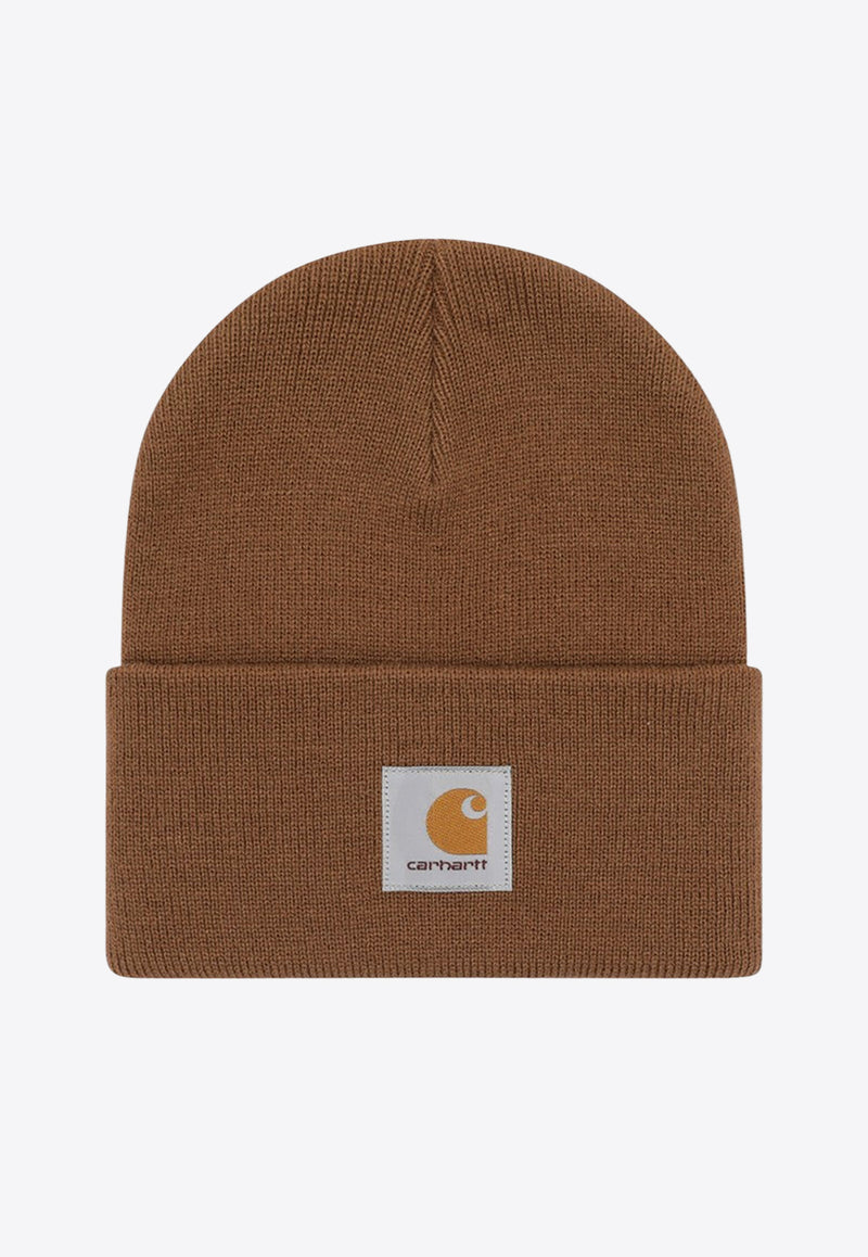 Carhartt Wip Logo-Patch Ribbed Beanie I020222PL/R_CARH-HZXX