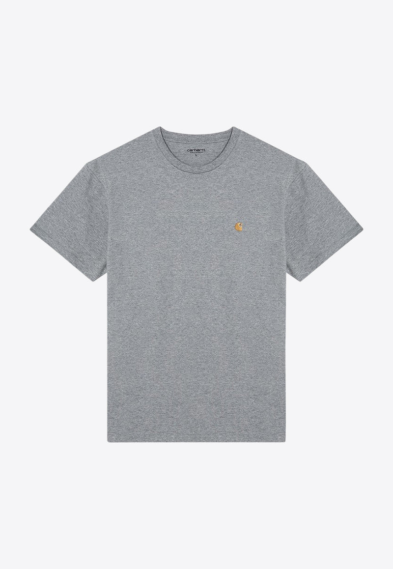 Carhartt Wip Chase Logo T-shirt Gray I026391CO/P_CARH-00MXX