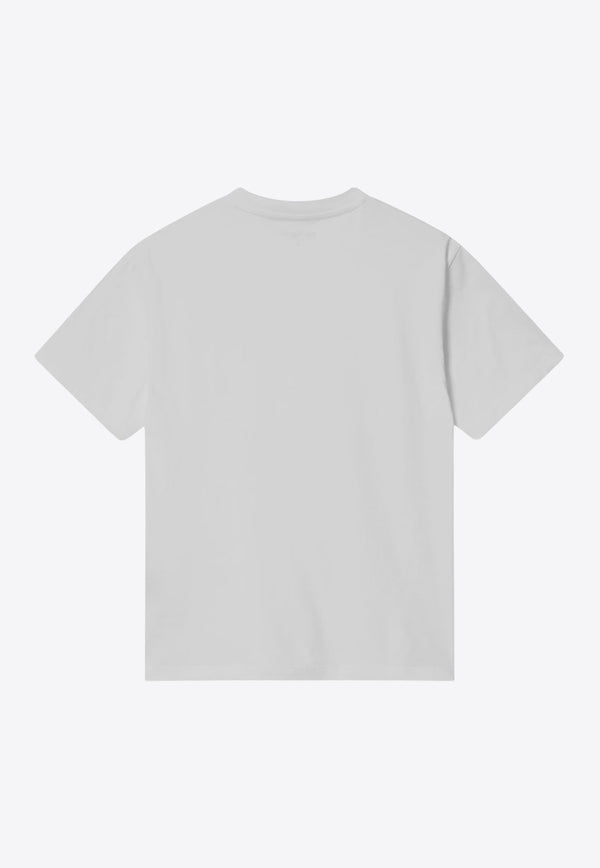 Carhartt Wip Chase Short-Sleeved T-shirt White I026391CO/Q_CARH-00RXX
