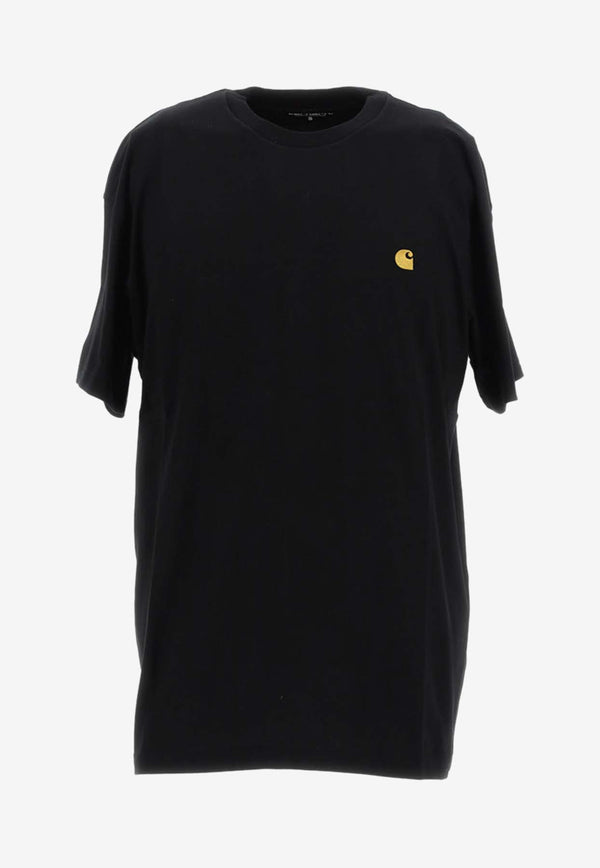 Carhartt Wip Chase Logo-Embroidered T-shirt I026391_000_00FXX