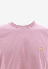 Carhartt Wip Chase Logo-Embroidered T-shirt I026391_000_24CXX