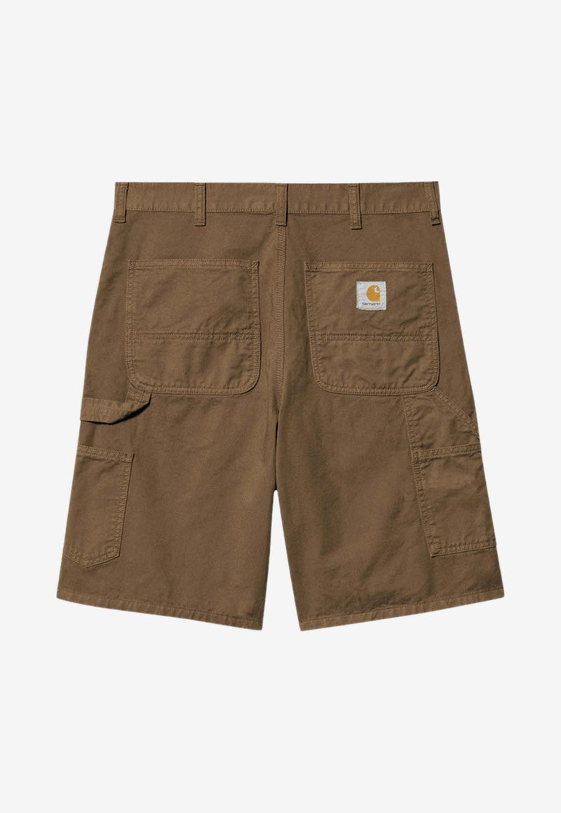 Carhartt Wip Single-Knee Relaxed Shorts Beige I027942CO/O_CARH-HZ02