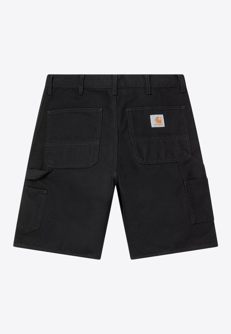 Carhartt Wip Single Knee Bermuda Shorts Black I027942CO/Q_CARH-8902