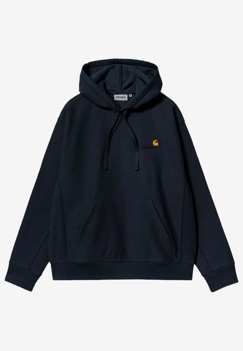 Carhartt Wip American Script Hooded Sweatshirt Blue I028279CO/P_CARH-29LXX