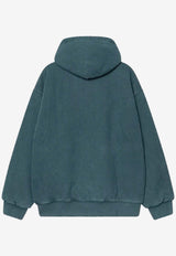 Carhartt Wip Vista Zip-Up Hooded Sweatshirt Green I029524CO/R_CARH-0AUGD