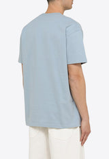 Carhartt Wip American Script Crewneck T-shirt Blue I029956CO/O_CARH-0F4XX