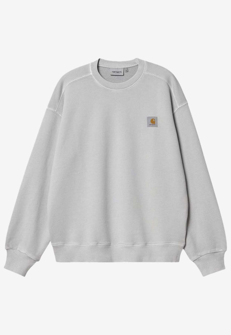 Carhartt Wip Nelson Washed-Out Sweatshirt Gray I029957CO/O_CARH-1YEGD