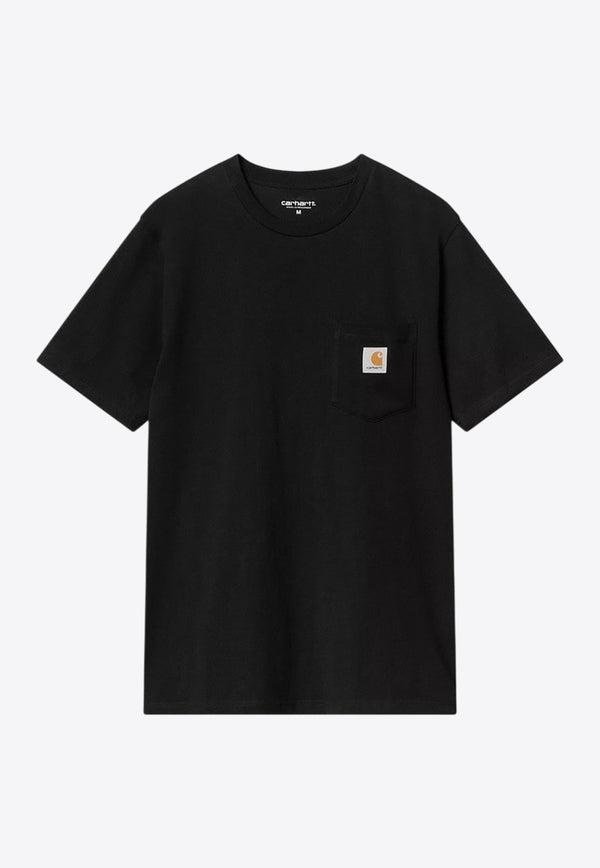 Carhartt Wip Pocket Logo Patch T-shirt Black I030434CO/R_CARH-89XX