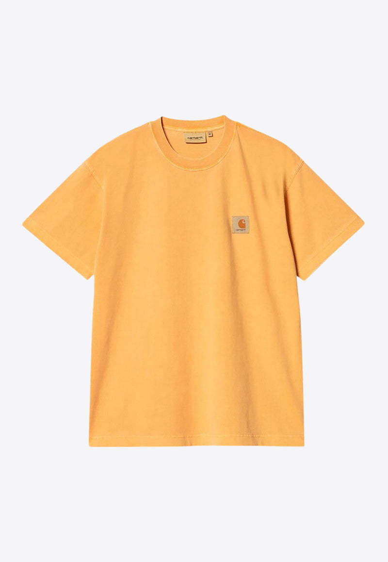 Carhartt Wip Vista Logo Jersey T-shirt Orange I030780CO/P_CARH-2BWGD