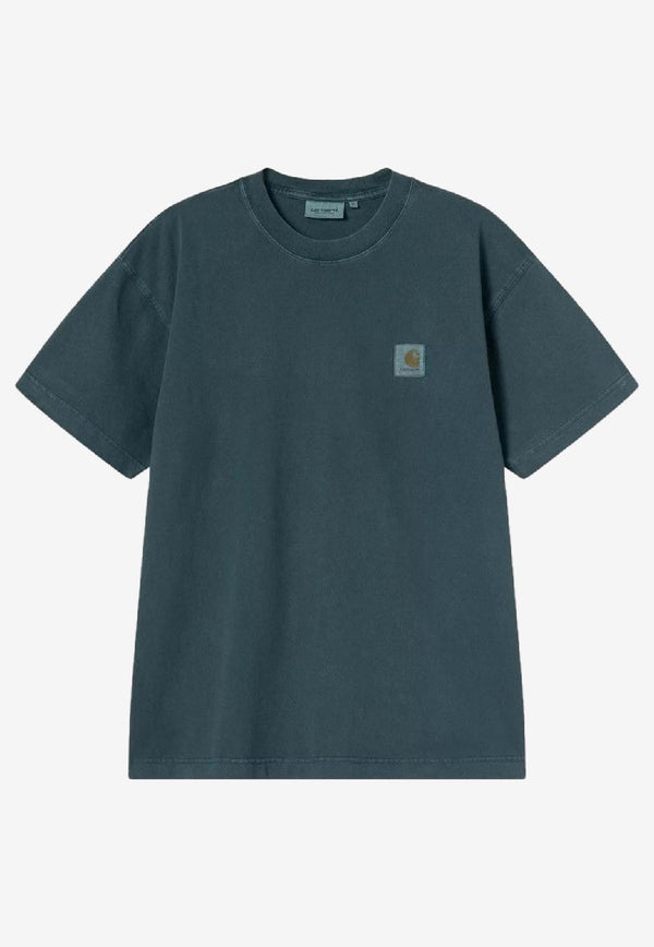 Carhartt Wip Vista Logo T-shirt Green I030780CO/R_CARH-0AUGD