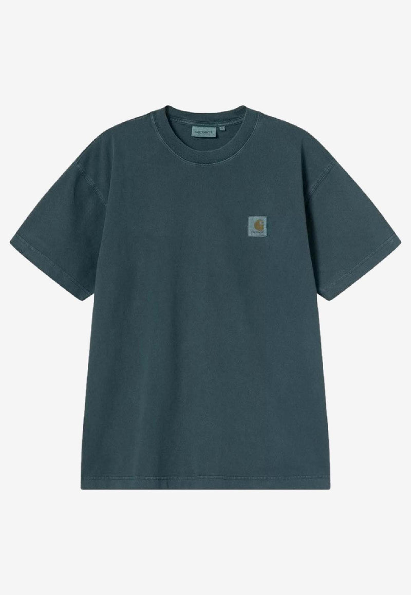 Carhartt Wip Vista Logo T-shirt Green I030780CO/R_CARH-0AUGD