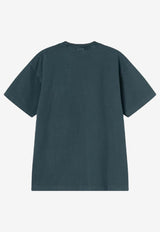 Carhartt Wip Vista Logo T-shirt Green I030780CO/R_CARH-0AUGD