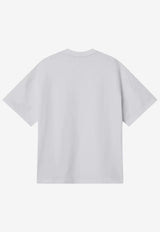 Carhartt Wip Link Script Oversized T-shirt White I031373CO/S_CARH-00AXX