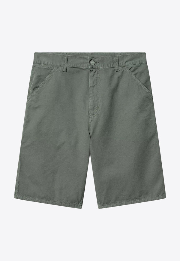 Carhartt Wip Single Knee Bermuda Shorts Green I031504CO/Q_CARH-1YFGD