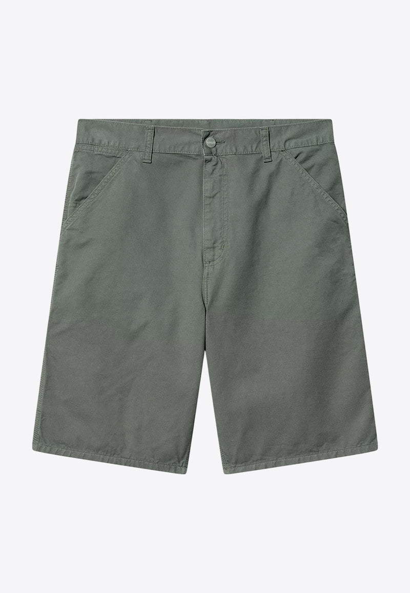 Carhartt Wip Single Knee Bermuda Shorts Green I031504CO/Q_CARH-1YFGD