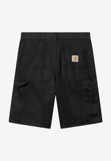 Carhartt Wip Single Knee Bermuda Shorts Black I031504CO/Q_CARH-89GD