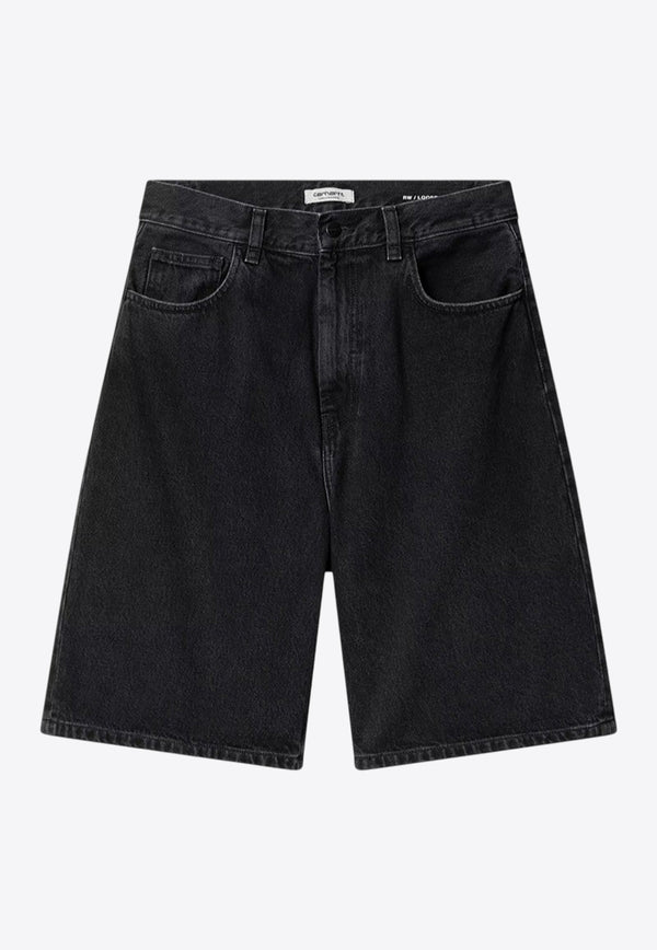 Carhartt Wip Brandon Washed Denim Shorts Black I031919CO/R_CARH-89