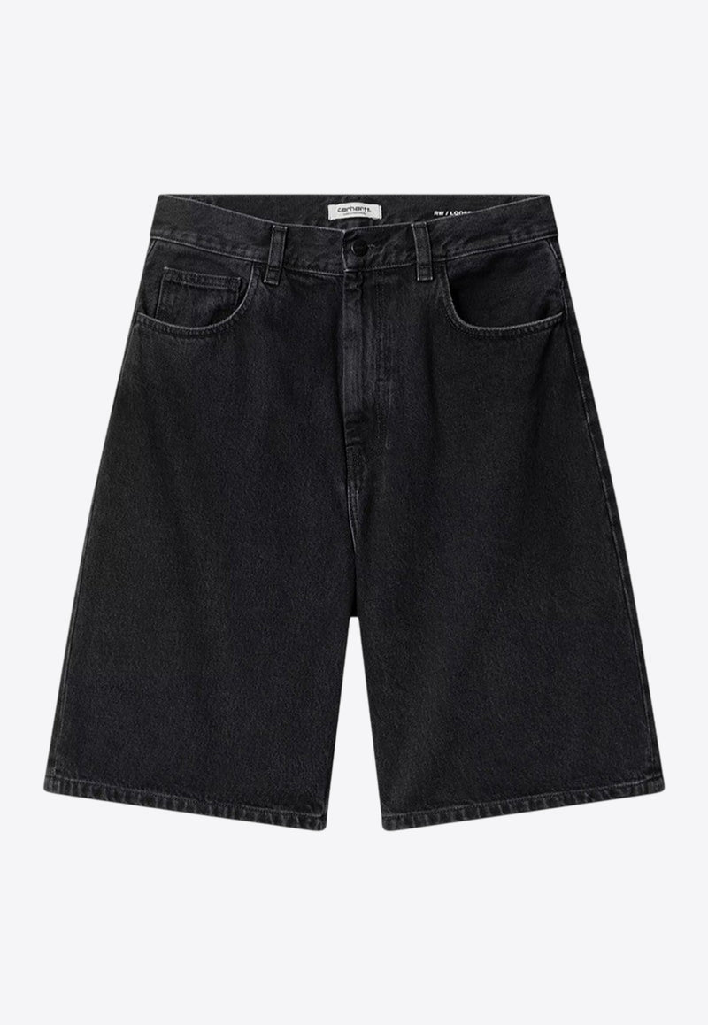 Carhartt Wip Brandon Washed Denim Shorts Black I031919CO/R_CARH-89