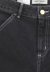 Carhartt Wip W' Simple Straight-Leg Jeans Black I031924_000_8906