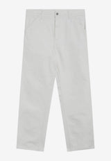 Carhartt Wip Single Knee Straight Pants White I032024DE/S_CARH-020232