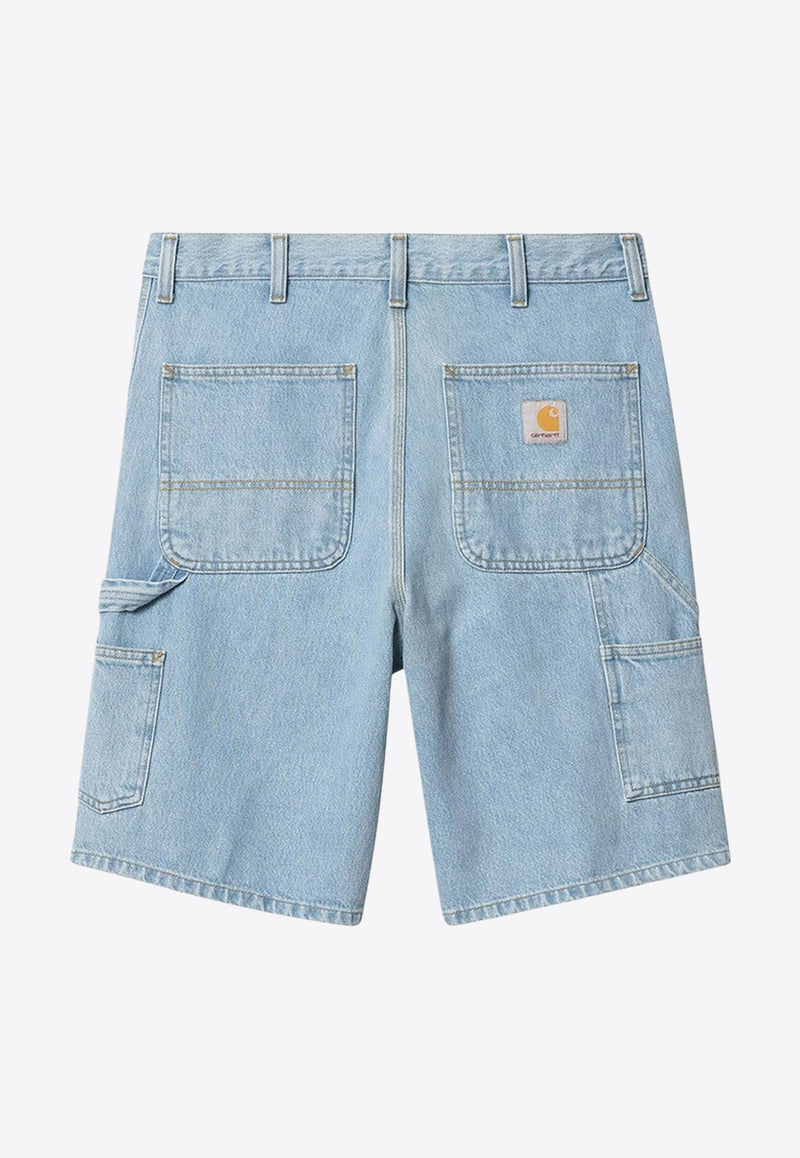 Carhartt Wip Single Knee Essential Bermuda Shorts Blue I032026CO/Q_CARH-01A3
