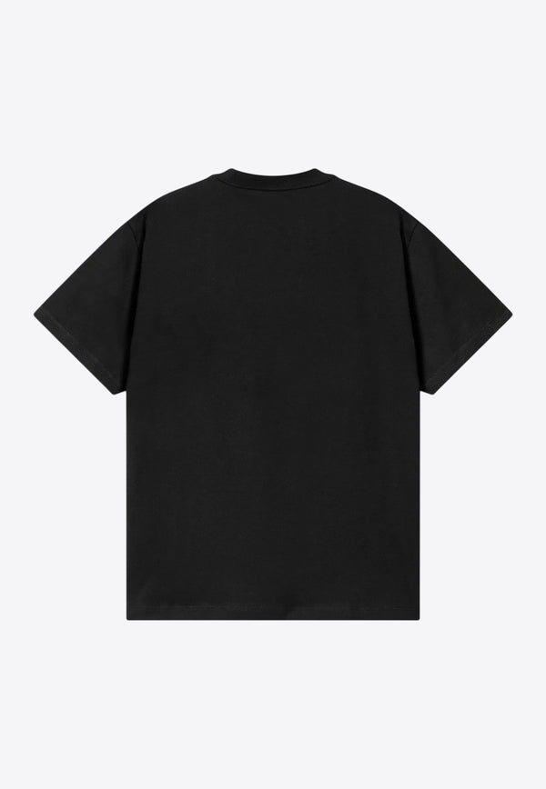 Carhartt Wip Pocket Heart Patch T-shirt Black I032128CO/R_CARH-1V2XX