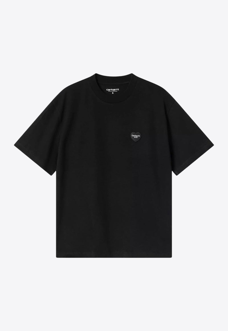 Carhartt Wip Heart Patch Jersey T-shirt Black I032318CO/R_CARH-00EXX