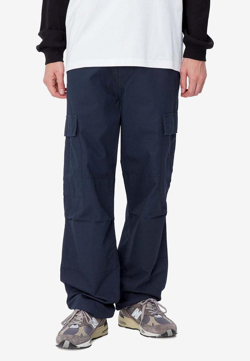 Carhartt Wip Straight-Leg Cargo Pants Blue I032467_000_29L02