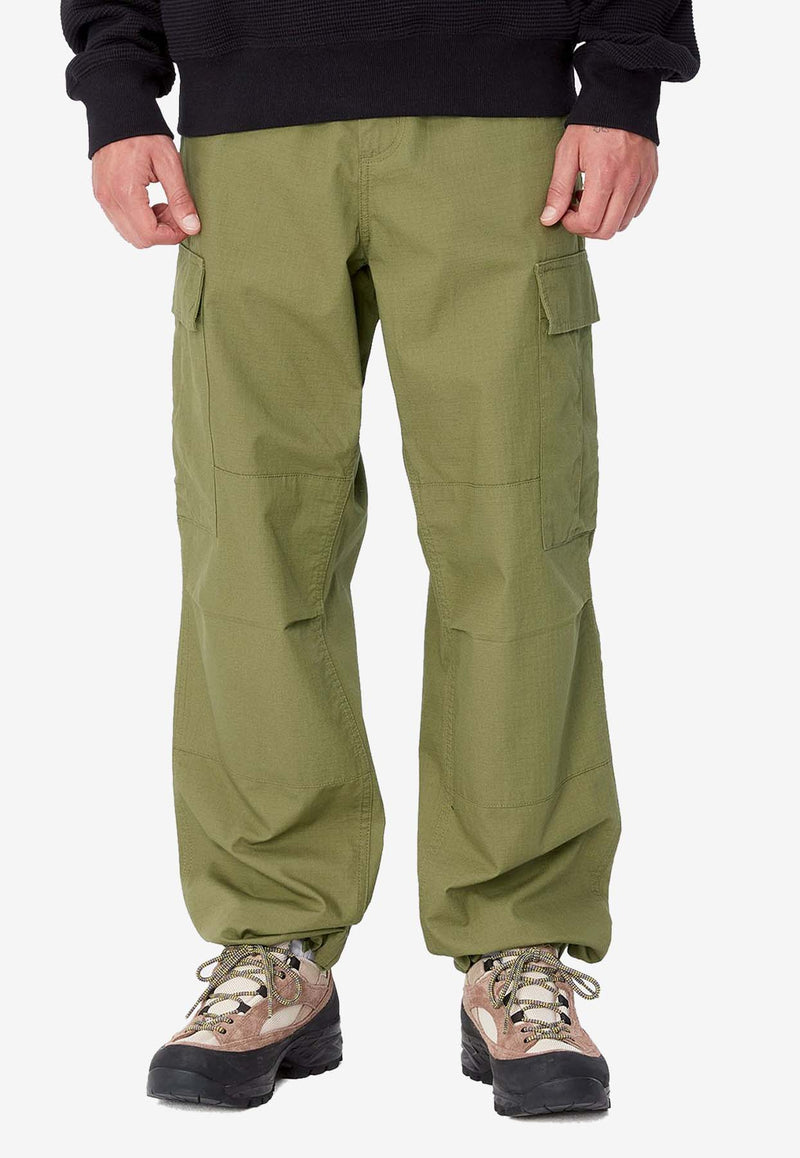 Carhartt Wip Drawstring Straight Cargo Pants Green I032467_000_2BQ02