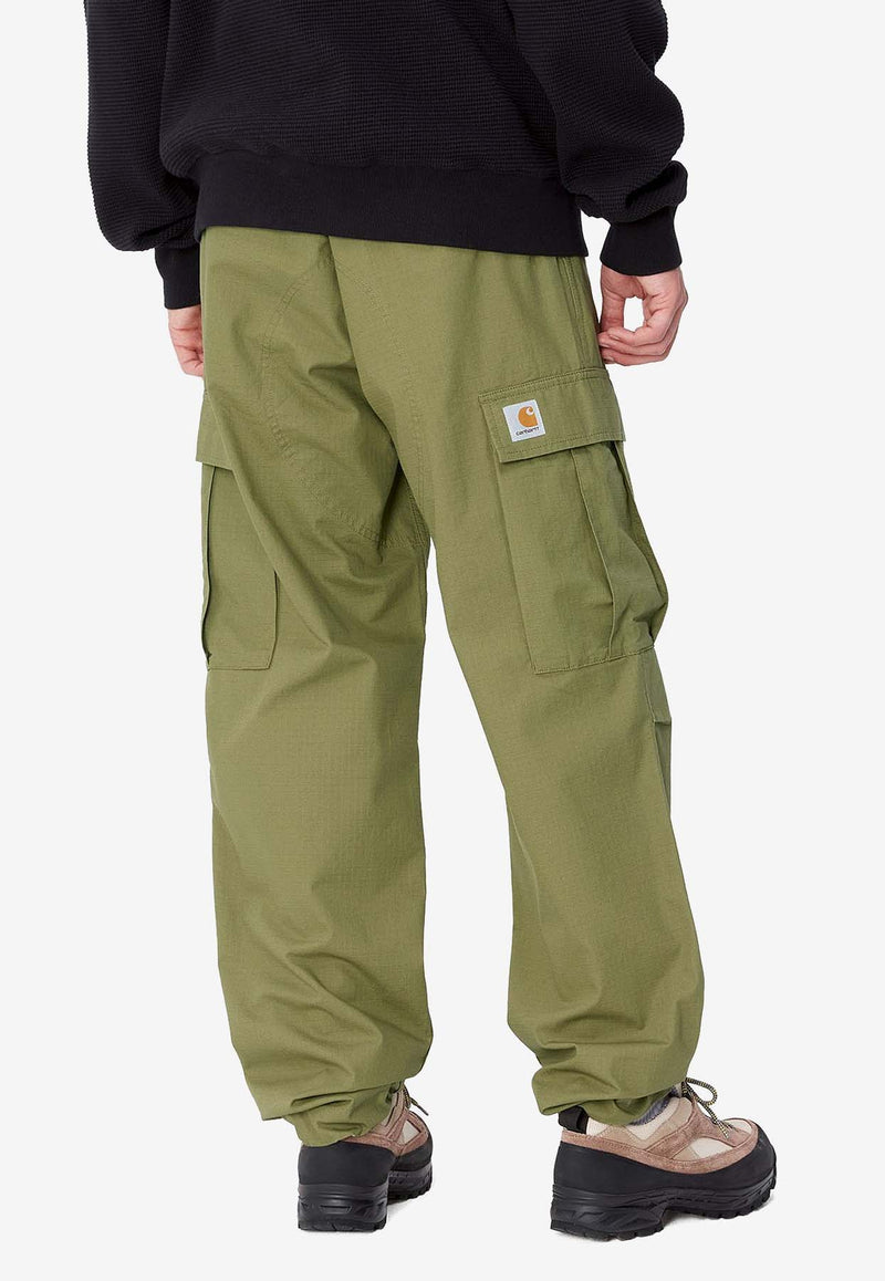 Carhartt Wip Drawstring Straight Cargo Pants Green I032467_000_2BQ02