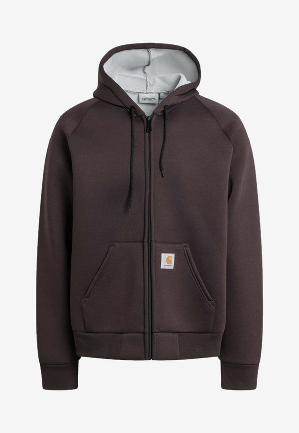 Carhartt Wip Car-Lux Zip-Up Hoodie Brown I032935PL/R_CARH-3BIXX