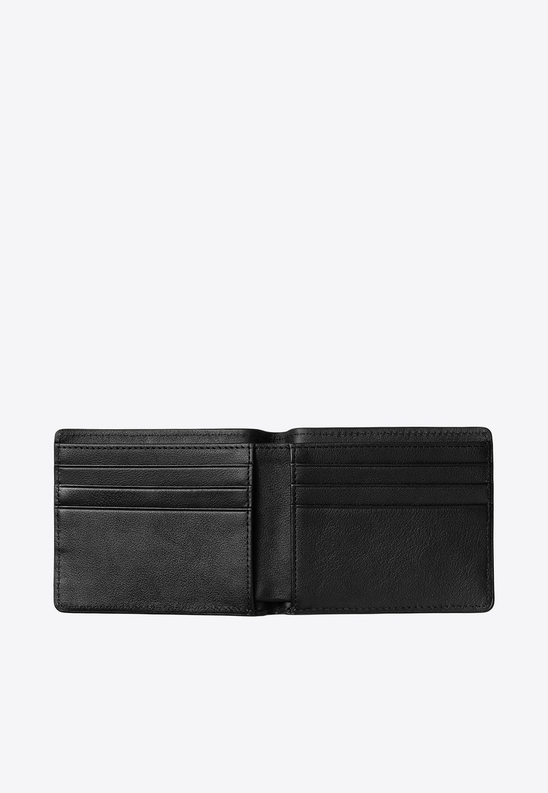 Carhartt Wip Vegas Logo Bi-Fold Leather Wallet Black I033108BLACK