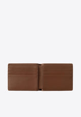 Carhartt Wip Vegas Logo Bi-Fold Leather Wallet Brown I033108BROWN