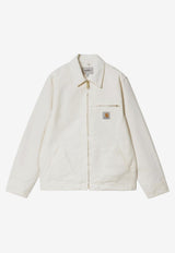 Carhartt Wip Detroit Zip-Up Jacket  White I033112CO/S_CARH-0DJ02