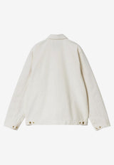 Carhartt Wip Detroit Zip-Up Jacket  White I033112CO/S_CARH-0DJ02