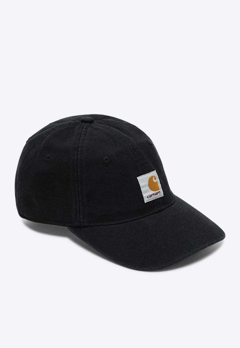 Carhartt Wip Icon Logo Patch Baseball Cap Black I033359CO/Q_CARH-89XX