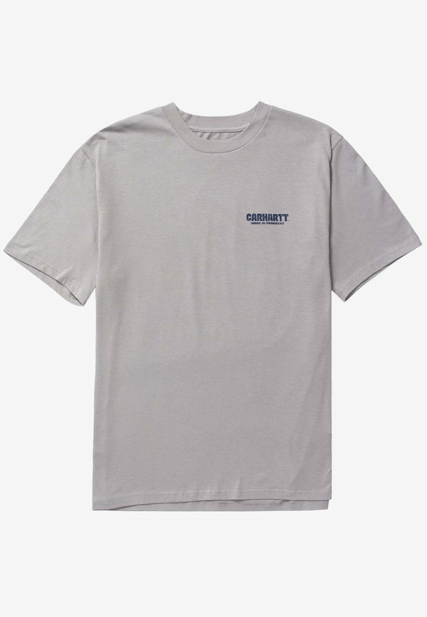 Carhartt Wip Trade Logo T-shirt Gray I033638GREY