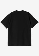 Carhartt Wip Tyre Graphic Print T-shirt Black I033640BLACK