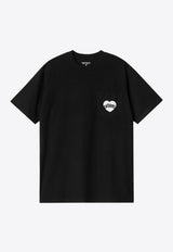 Carhartt Wip Amour Pocket Crewneck T-shirt Black I033675CO/P_CARH-0D2XX