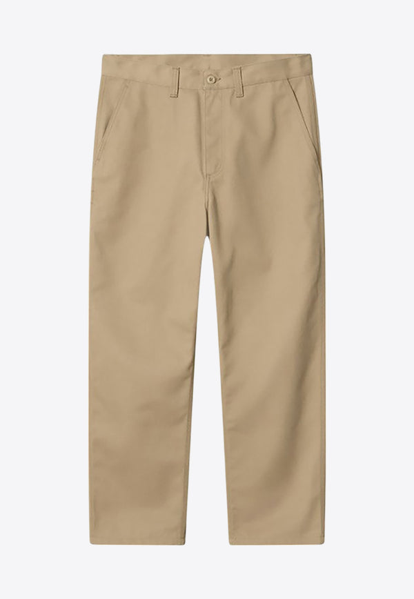 Carhartt Wip Midland Single-Knee Chino Pants Brown I033753PL/P_CARH-8Y01