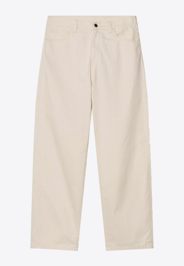 Carhartt Wip Landon Straight-Leg Chino Pants Beige I033756CO/R_CARH-1NG02