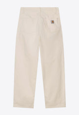 Carhartt Wip Landon Straight-Leg Chino Pants Beige I033756CO/R_CARH-1NG02