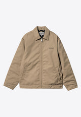 Carhartt Wip Module Script Zip-Up Jacket Beige I033763BEIGE