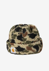 Carhartt Wip Prentis Camouflage Jacquard Beanie Green I033848_000_2GVXX