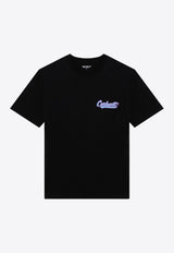 Carhartt Wip Spill Printed Logo T-shirt Black I033950CO/P_CARH-89XX